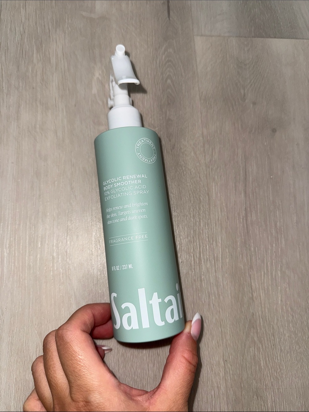 Saltair Glycolic Renewal Body Smoother Spray